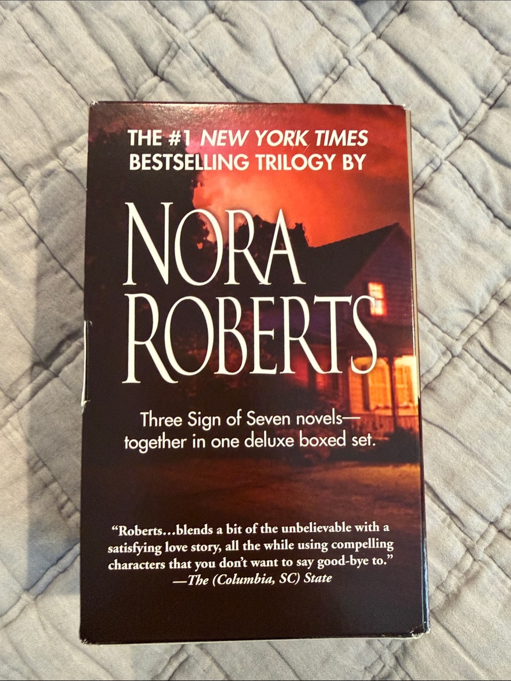 Nora Roberts Three Sign of Seven Trilogy - Red/Black Book Boxed Set
